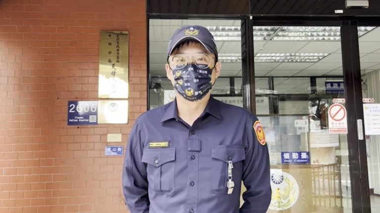 圖片說明：天母所吳所長說明畫面。(記者林艾錡翻攝)