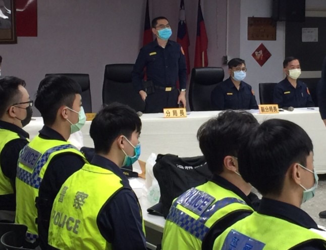 圖片說明：永和分局辦理新進人員實務訓練及提升執勤安全訓練。（記者馬治薇翻攝）