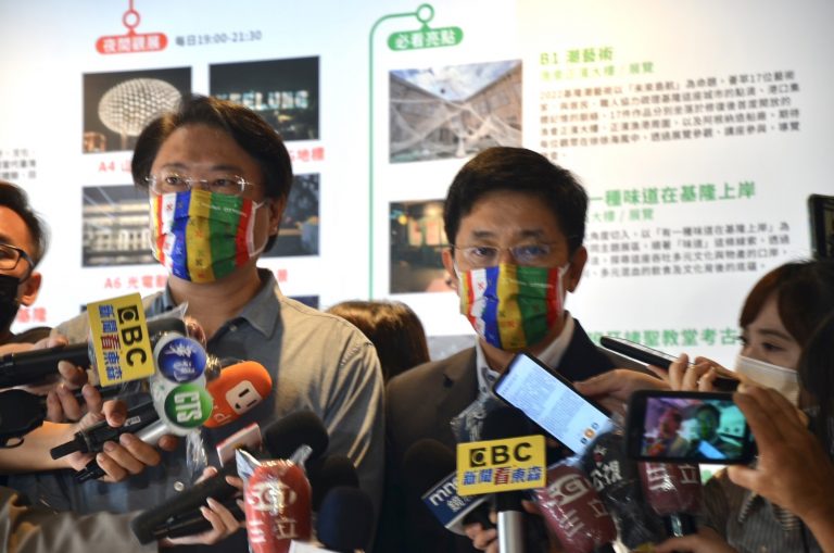 圖片說明:蔡適應指出,年底選戰最大挑戰就是不要讓基隆再走回頭路。(圖/蔡適應國會辦公室提供)