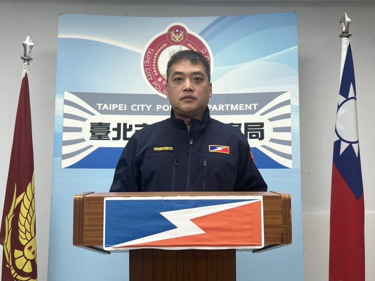 發言人第一中隊中隊長張駿緯。(圖/保安警察大隊提供)
