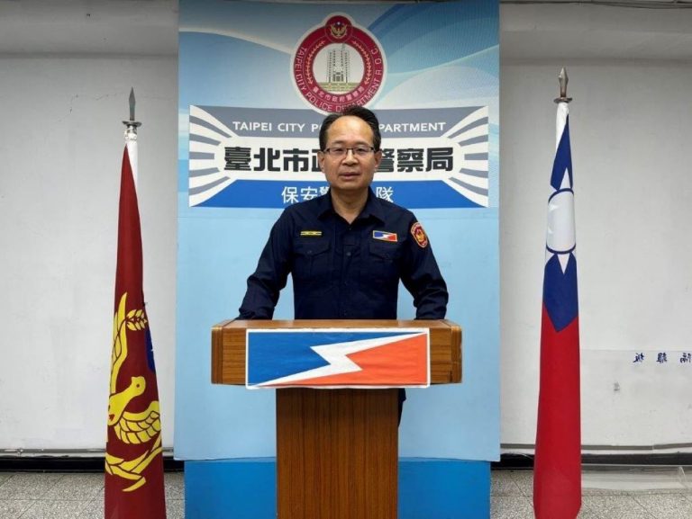 發言人第三中隊中隊長吳文城。(記者宋紹誠翻攝)