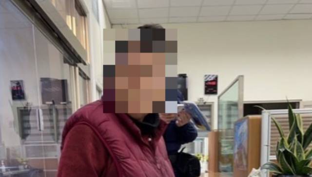 中市警五分局刻正積極推廣失智老人的指紋建檔服務。(圖/記者謝榮浤翻攝)
