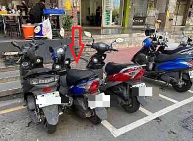 中市警第五分局日前協助民眾尋獲機車。(圖/記者謝榮浤翻攝)