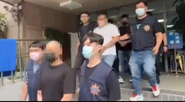 5名犯嫌被依私行拘禁、組織犯罪防制條例等罪送辦。(記者林金聖翻攝)