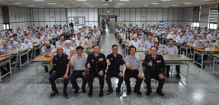 土城義警中隊基本訓練課程以強化支援國土防衛作戰之全民防衛動員準備。(警土城分局提供)