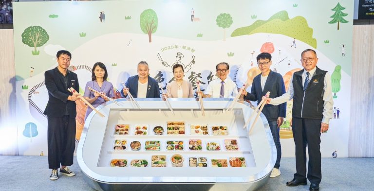 鼓勵業者運用在地食材，減少食物里程數，同時運用經洗滌消毒可重複盛裝的循環餐具進行盒餐設計及服務，減少浪費。(圖/業者提供)