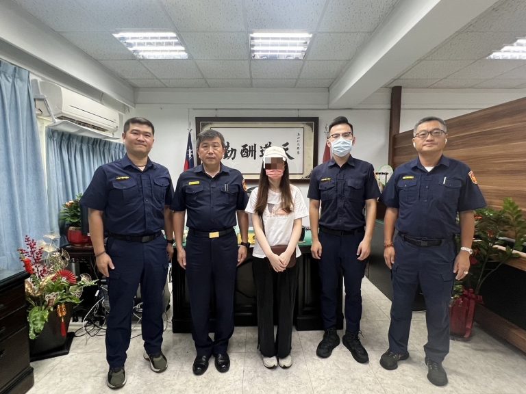 家屬感謝板橋警方的協助。（記者徐煜勝翻攝）
