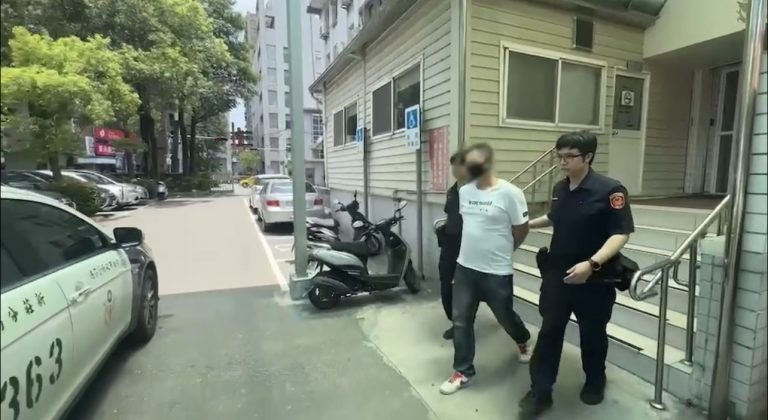 新莊警分局將彭嫌移送法辦。（記者徐煜勝翻攝）