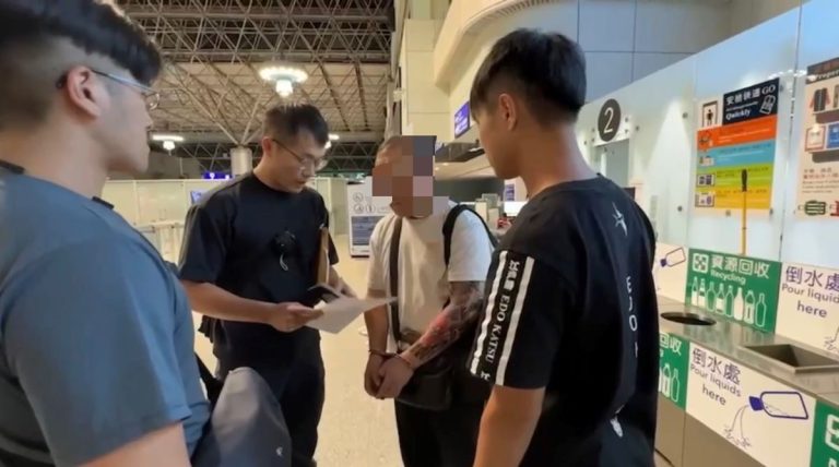 桃園機場查緝。（記者薛秀蓮翻攝)