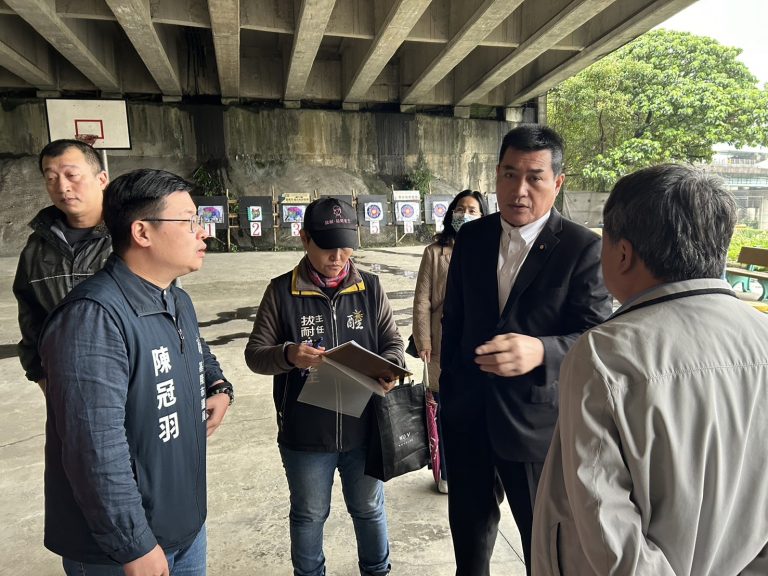 黃仁表示，交通部公路總局已成廓收到基隆市府申請後，將於下周三完成橋下空間使用許可。(圖／黃仁國會辦公室提供)