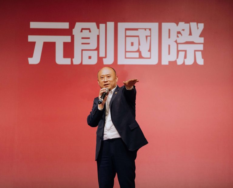 元創董事長朱炫吉倡議ESG永續發展環保議題。(記者張欽翻攝)