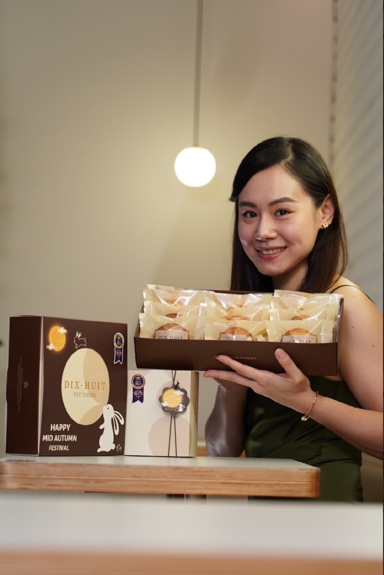 Stephanie的法式中秋月餅解饞解鄉愁。(圖/壹拾捌甜點室提供)