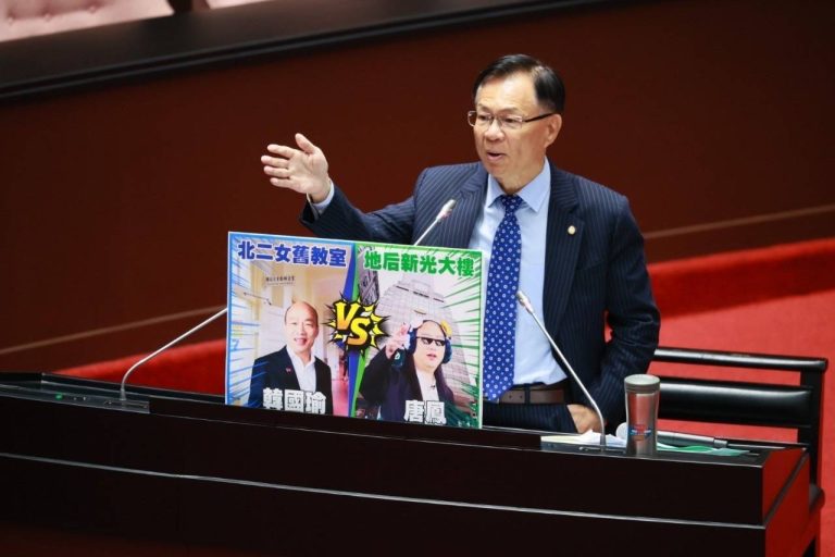 張啓楷回應,王定宇完全搞錯基礎和數據,根本是「錯把馮京當馬涼!」。(圖/張啓楷國會辦公室)