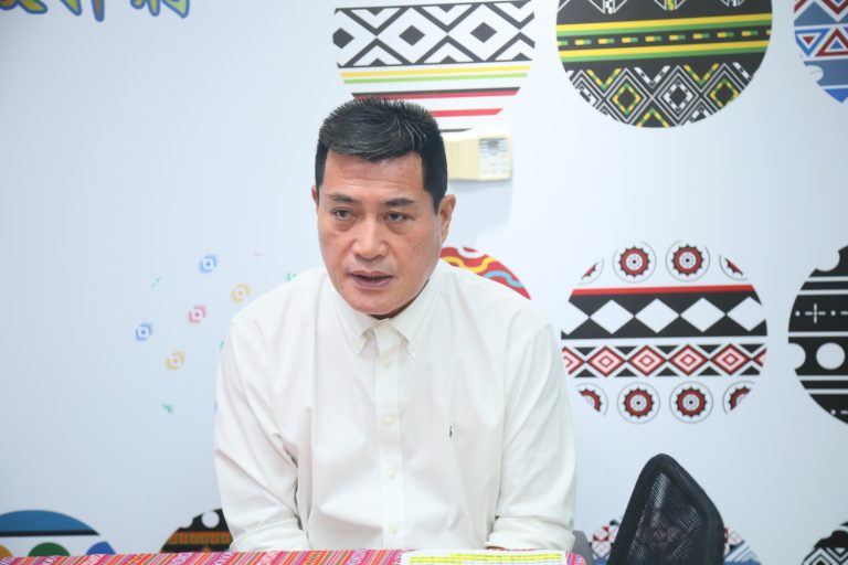 黃仁說，潛艦國造是近年我國首要的國防建軍計畫，他認為潛艦國造最重要的是「穩健求進」。(記者包克明 攝)