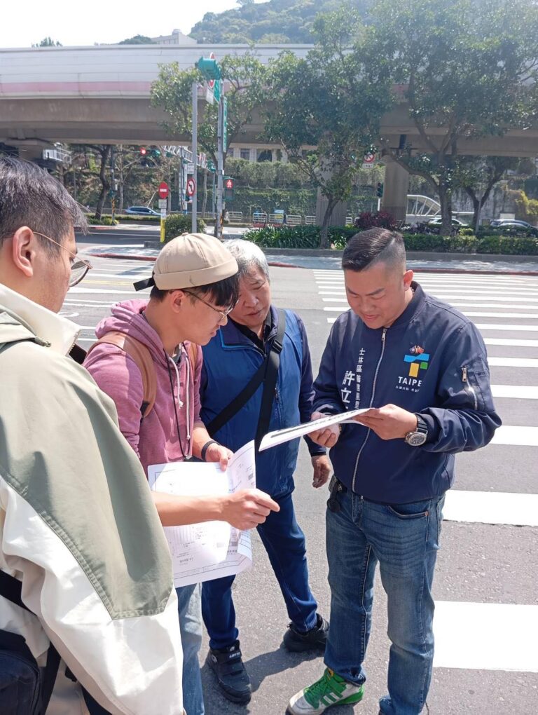 許立丕26日邀請市府單位前往會勘。