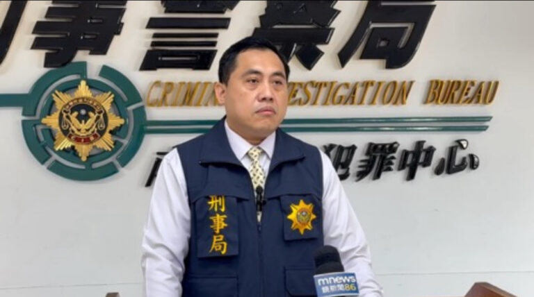 刑事局南打五隊隊長陳建仁說明。（記者徐煜勝翻攝）