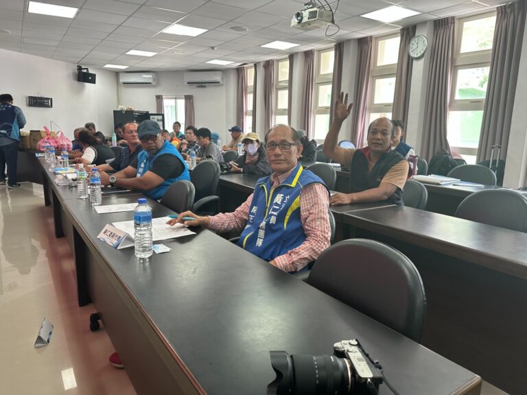 國民黨平地原住民黃仁十分關切核廢料外洩的汙染問題，特別派員出席「海洋保育説明會」。(圖／黃仁國會辦公室)