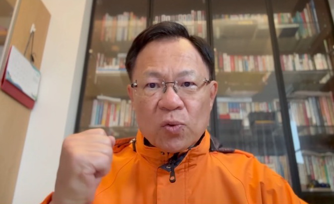 針對美國總統川普丟出來的高關稅核彈，張啟楷呼籲總統賴清德應盡速召開國是會議並對大罷免趕快踩刹車。(圖／張啓楷國會辦公室)