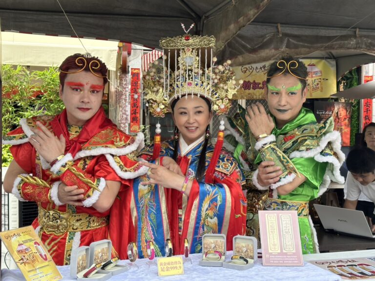 「戲說」林衣倩、丁力騏、九哥快閃助「反詐」。(圖/富御琉金文化創意有限公司 提供)