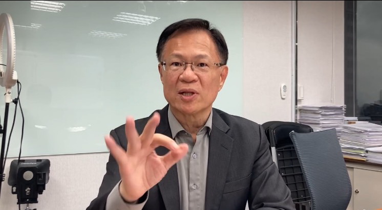 張啟楷表示，明天下午三點，凱道見！(記者包克明 翻攝)