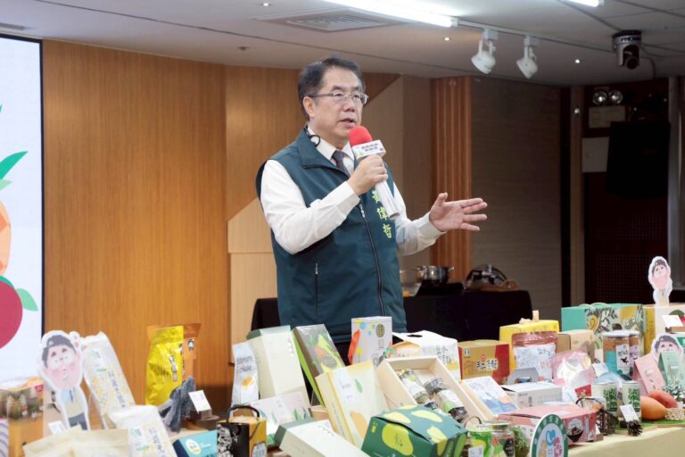 台南市長黃偉哲活動致詞。(圖/臺南市政府農業局提供)