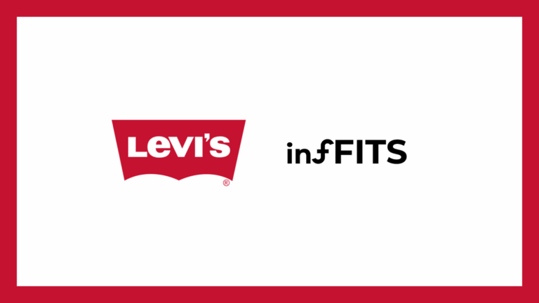 LEVI'S 導入 infFITS AI找尺寸，幫助顧客更方便購物，提升官網轉換率。（圖/LEVI'S提供）
