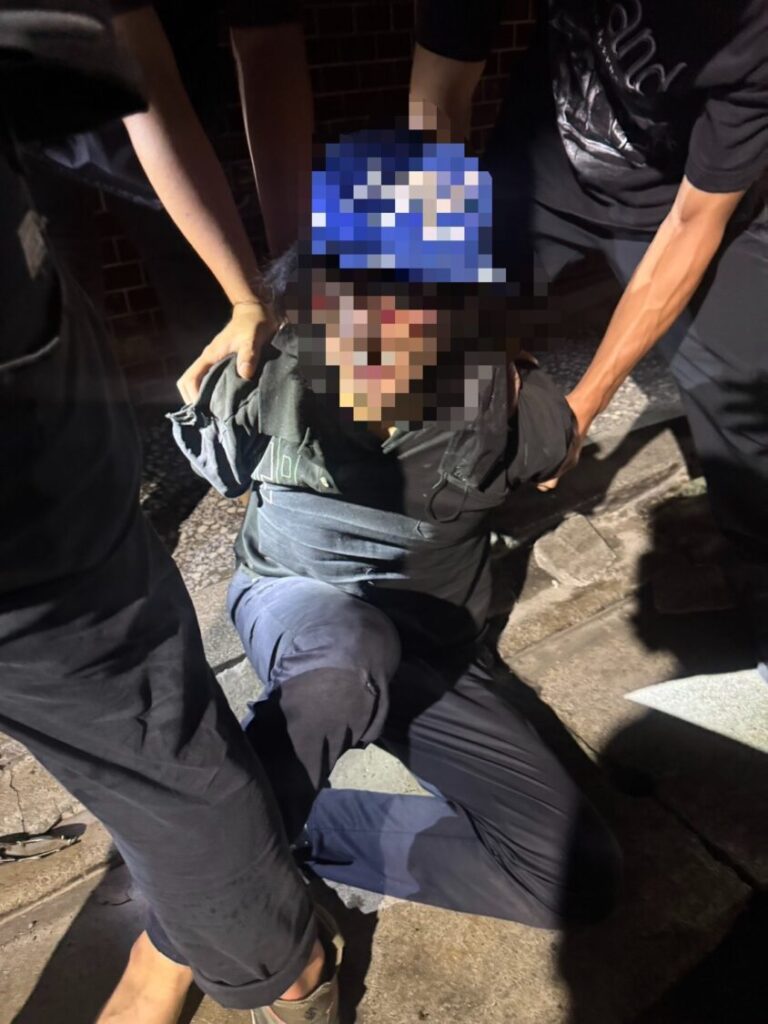 新莊箱屍案29歲陳男涉有重嫌遭警方拘提到案。（記者徐煜勝翻攝）