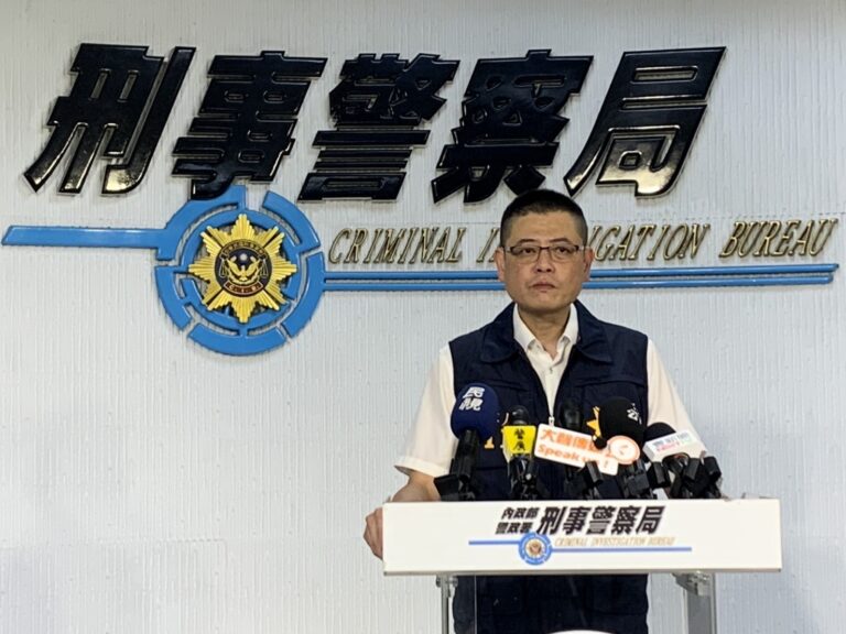 刑事局三大一隊隊長吳漢中說明。（記者徐煜勝翻攝）