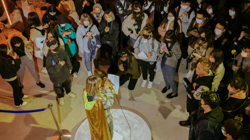 2022年《Project S》的線下集會活動現場。(圖/業者提供)