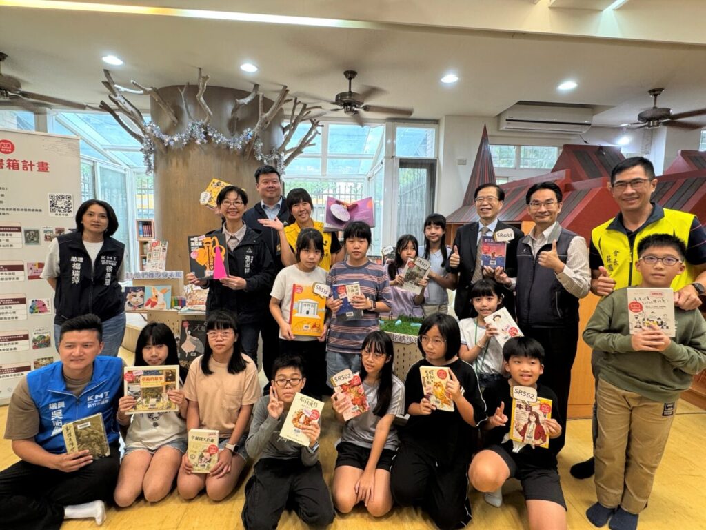 新竹市引入SR值的優閱書箱系統,可望促成智慧閱讀與適性閱讀目標。(圖/記者黃溎芬翻攝)