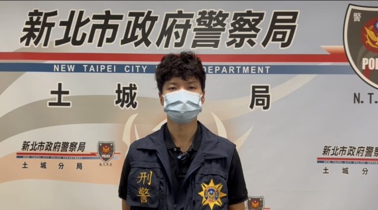 偵查隊副隊長林長儀案情說明（圖/記者戴昱弘）