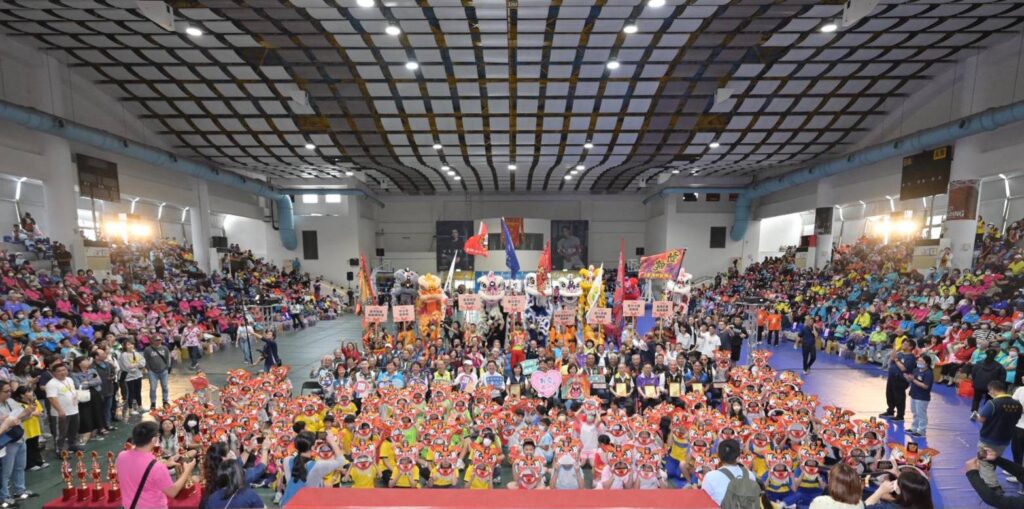 開幕儀式:邀請長官、泰山區鄰里團隊,以及六所泰山當地中小學來共襄盛舉此次2025泰山獅王文化節盛大開幕。(圖/泰山區公所提供)